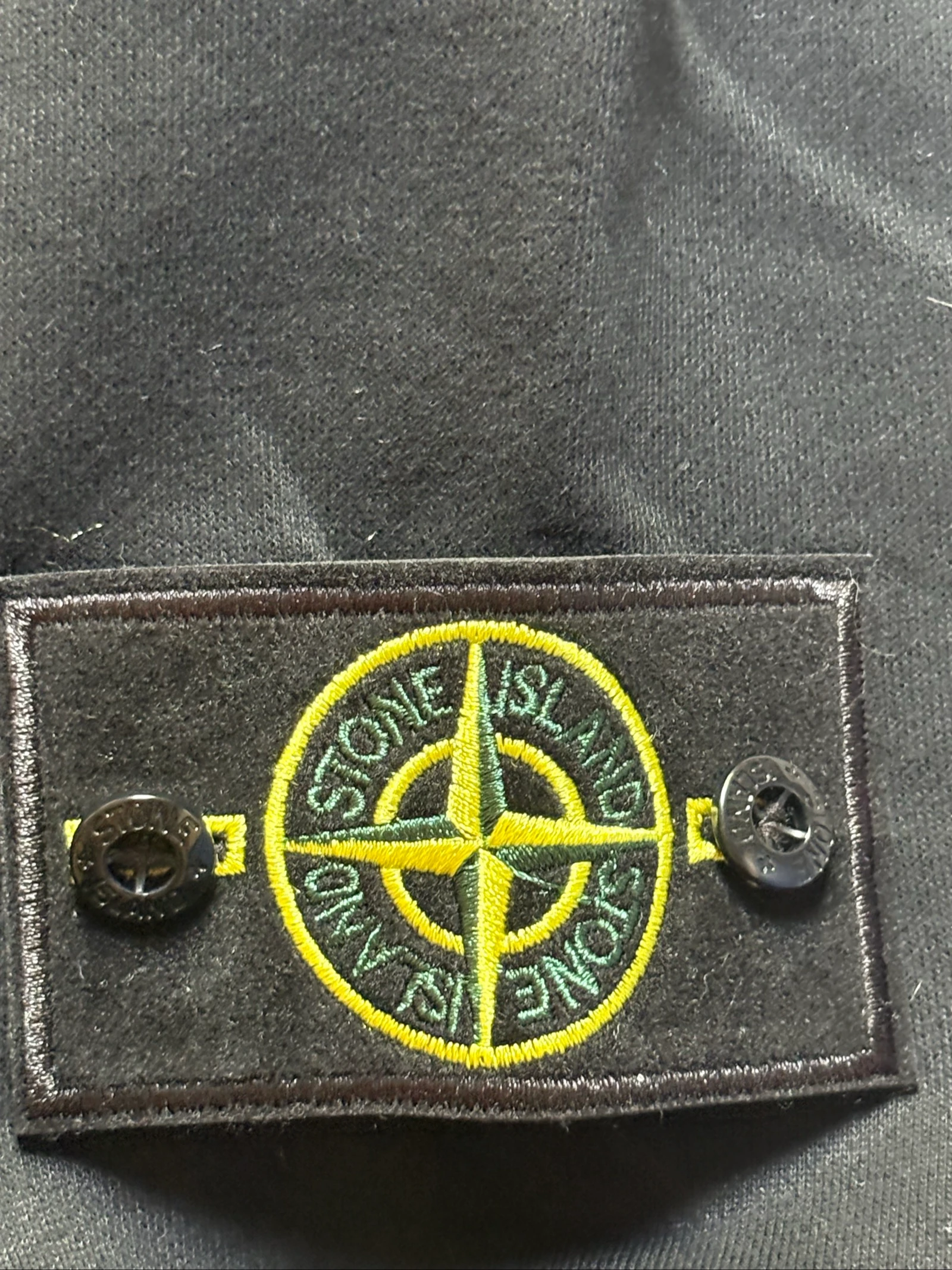 Moletom Stones Island preto – photo 3